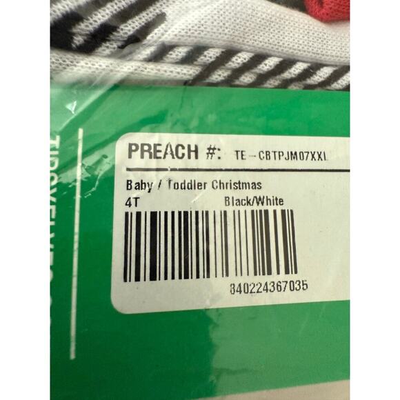 🎄 Tipsy Elves Toddler Christmas Crew Plaid Onesie Pajamas 2T 3T 4T NEW 🎅 - Picture 10 of 10